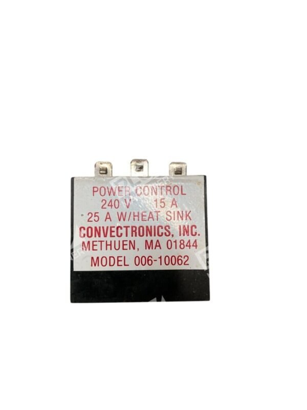 Convectronics 240V 15A 25A W/ Heat Sink Power Control 006-10062 - Image 2