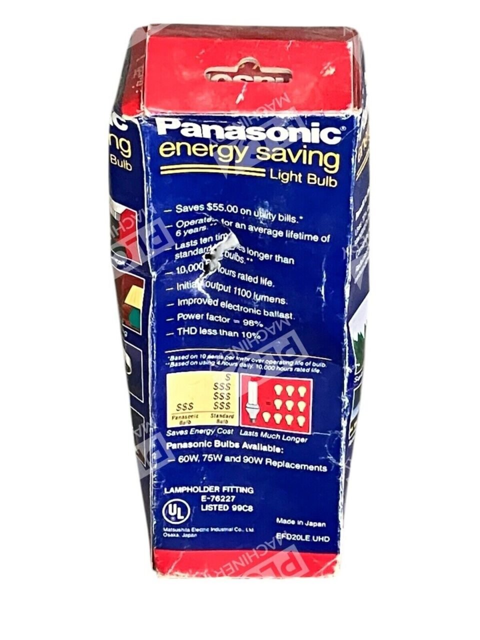Panasonic Bulb 20/75 20W Replacement For 75W Bulb Warm Color Light EFD20LE.UHD - Image 3