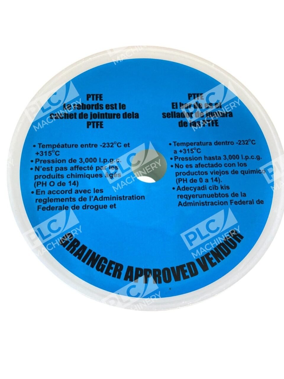 Grainger Approved Vendor 1/4"x50FT PTFE Joint Sealant 21TF47 - Image 4
