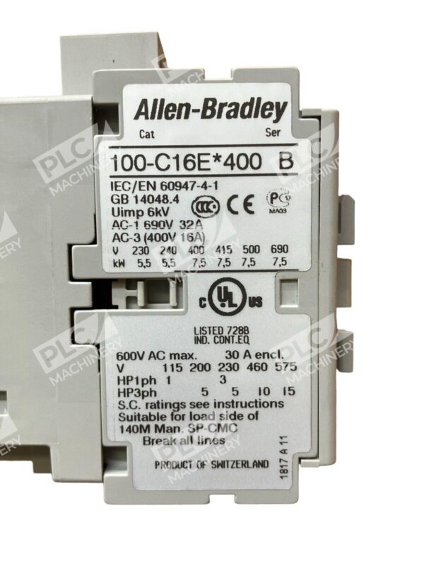 Allen Bradley 100-C16EJ400 /B - Image 3