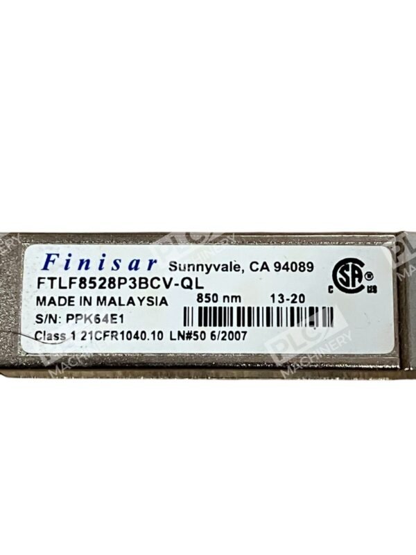 Finisar 8GB 850NM SFP Transceiver FTLF8528P3BCV-QL - Image 2