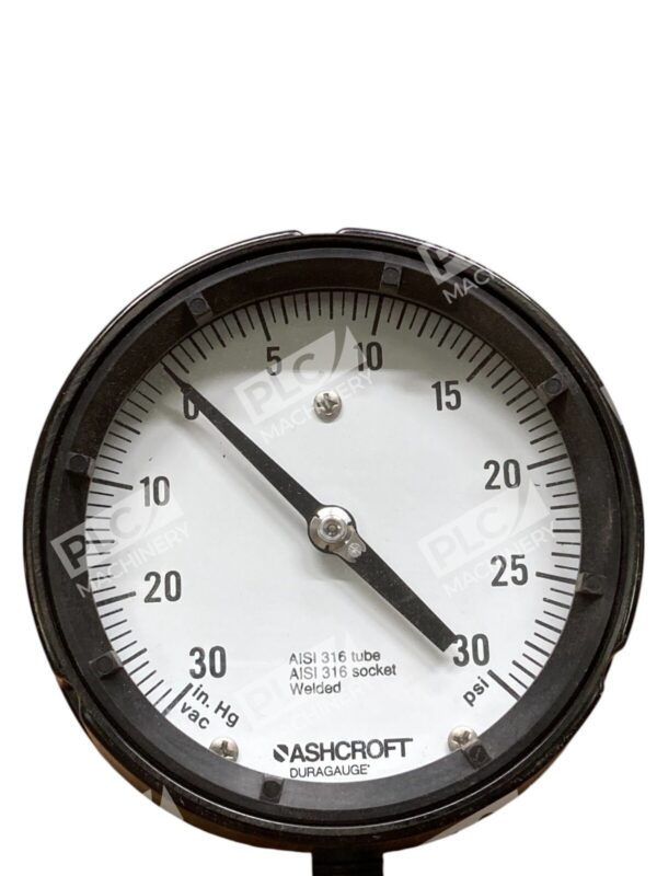 Ashcroft Dresser 1NA15786-009 4.5" Duragauge 45-1279SS-04L-30IMV&30# - Image 4