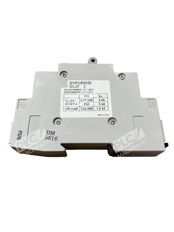 Cutler Hammer SPHM1HM0008 Circuit Breaker Delay 2