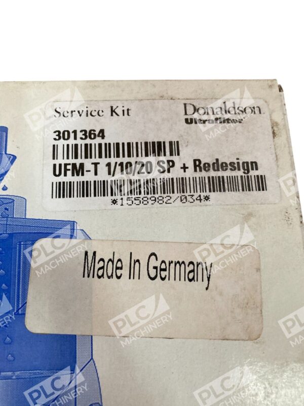 Donaldson Ultrafilter Ultramat UFM-T 1/10/20 SP+Redesign Service Kit 301364 - Image 2