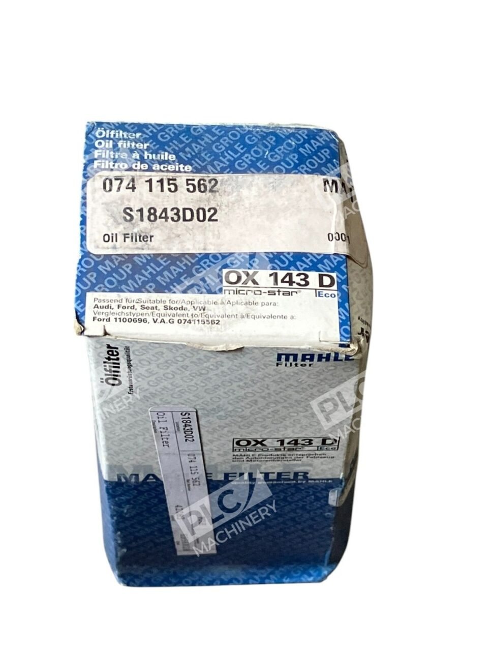 Mahle Filter Oil Filter OX-143-D