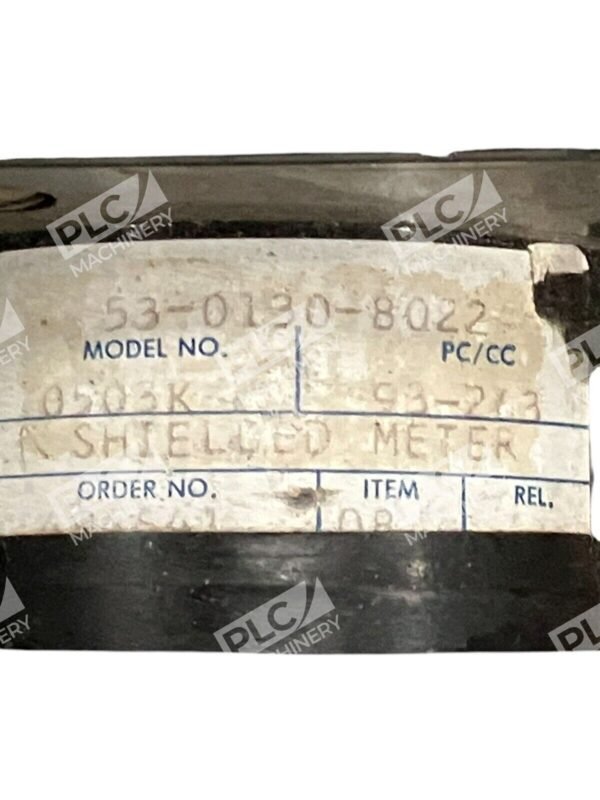 API Instruments 53-0130-8022 100PRM Panel Shielded Meter 0503K - Image 2
