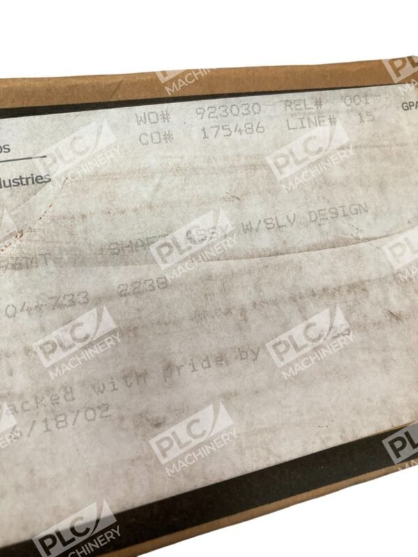 ITT Gould T0-2 3196MT Shaft Assembly W/ Sleeve Design R104-733-2238 - Image 4