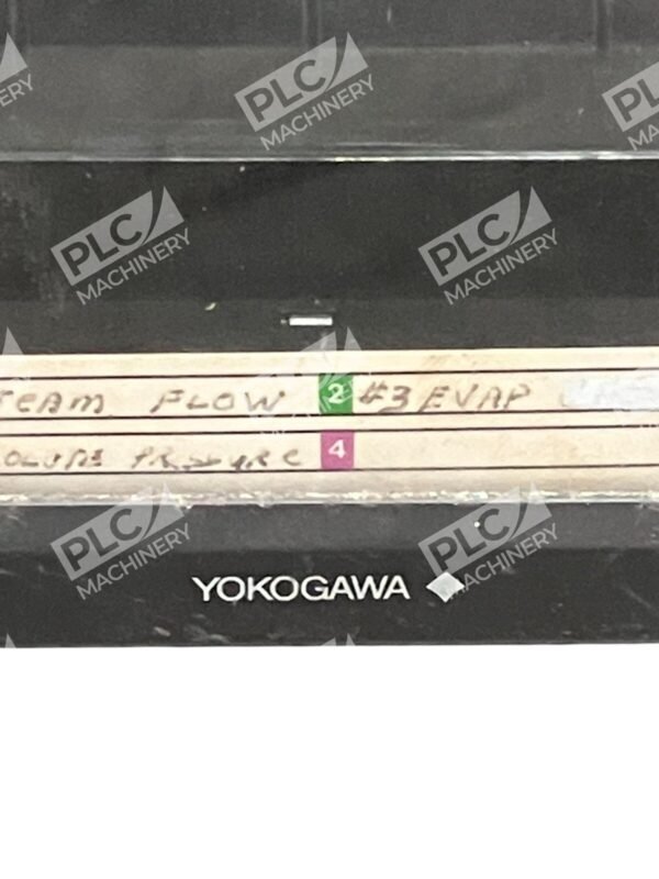 Yokogawa #3 Evap 371Flow 371Pres Industrial Chart Recorder 436003 - Image 2