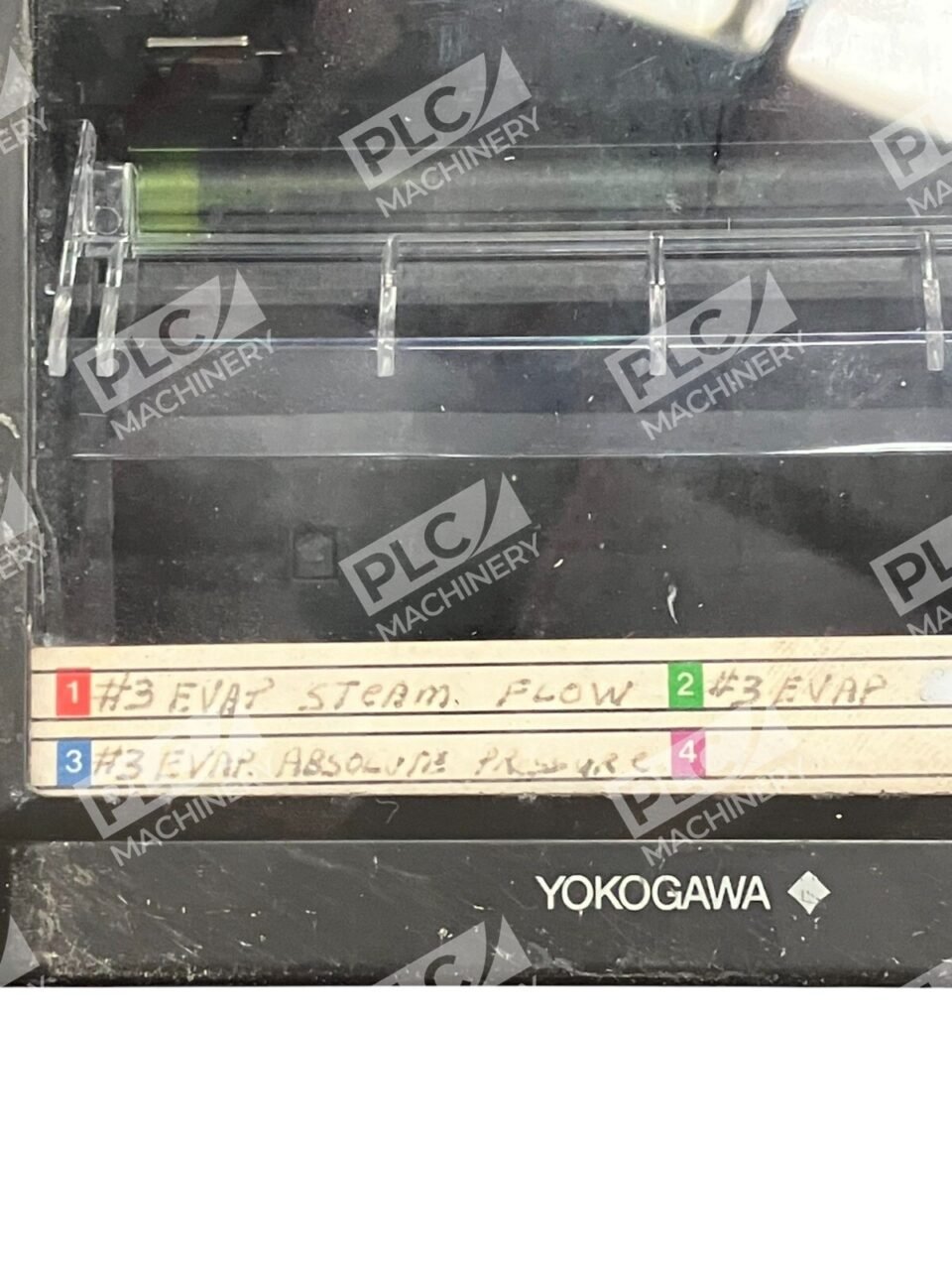 Yokogawa #3 Evap 371Flow 371Pres Industrial Chart Recorder 436003 - Image 5