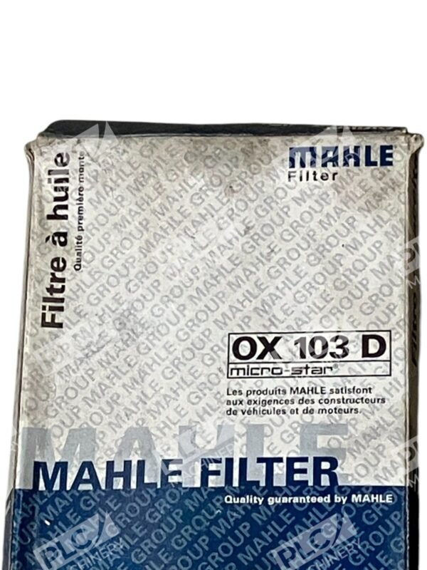 Mahle Filter Oil Filter OX-103-D - Image 2