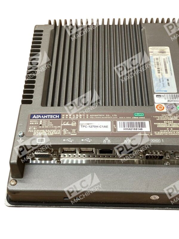 Advantech TPC-1270H-C1AE 500MHz Operator Interface - Image 2