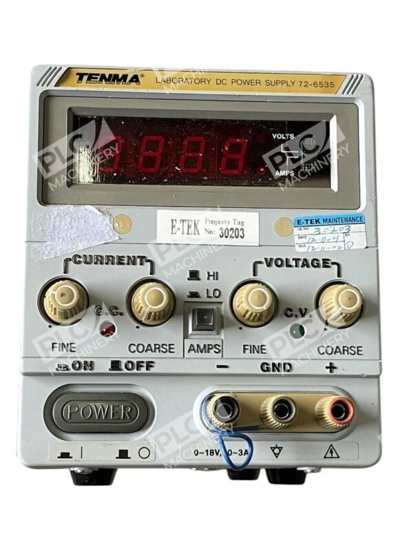 Tenma Laboratory DC Power Supply 72-6535