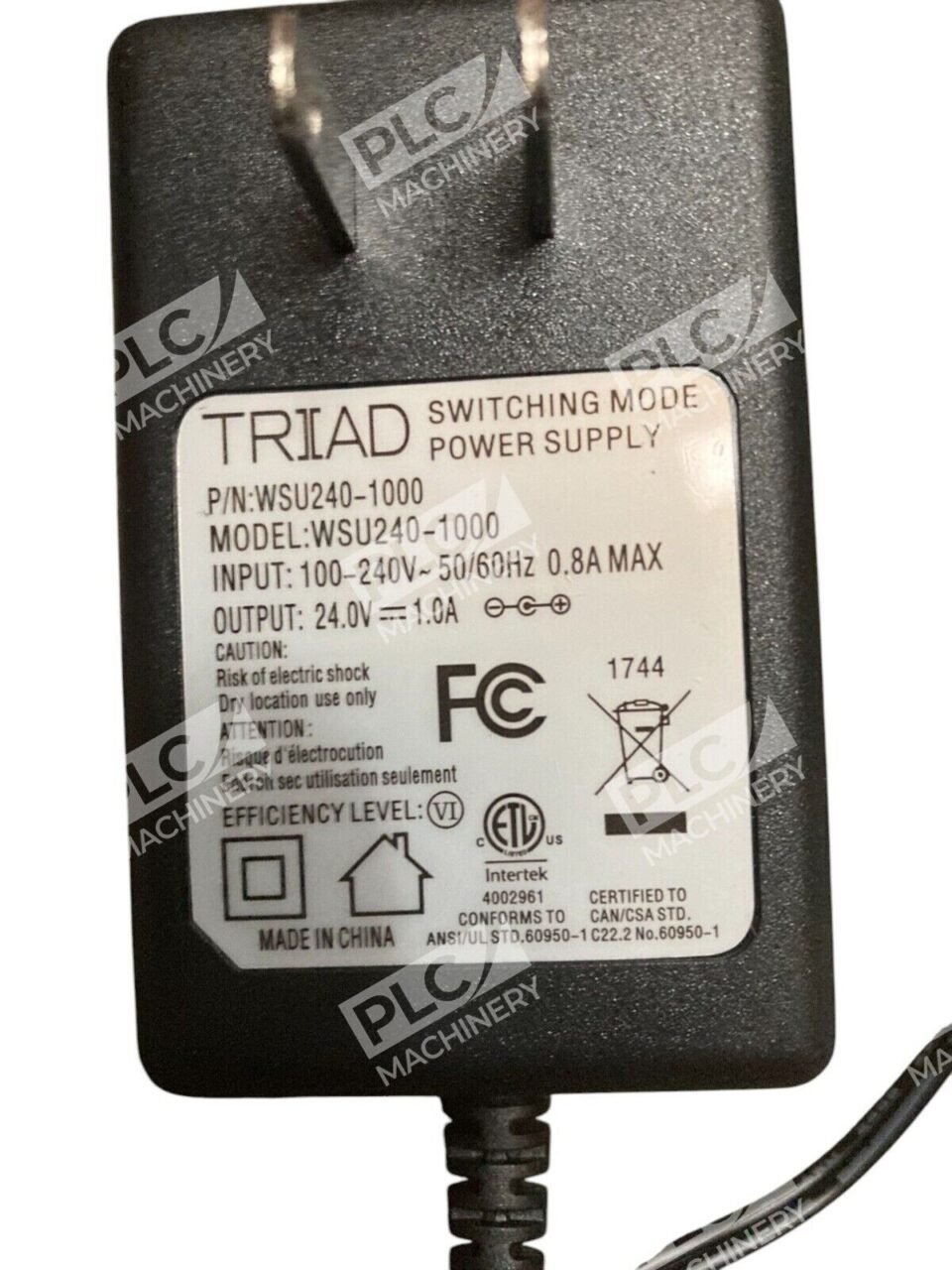 Triad 24V 1A Switching Mode Power Supply WSU240-1000 - Image 2