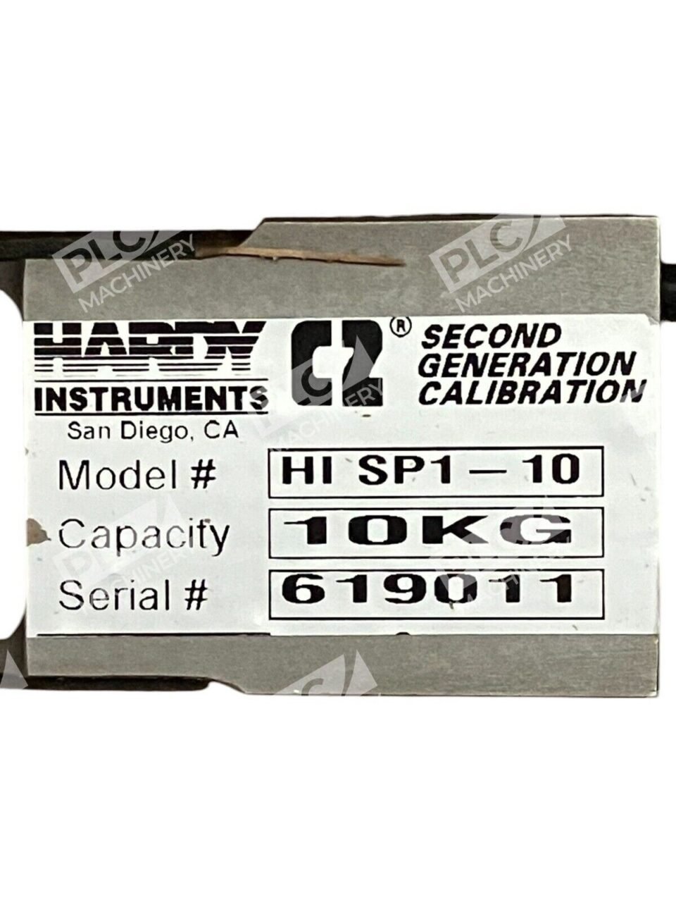 Hardy Instruments 10KG Second Generation Calibration C2 HISP1-10 - Image 2