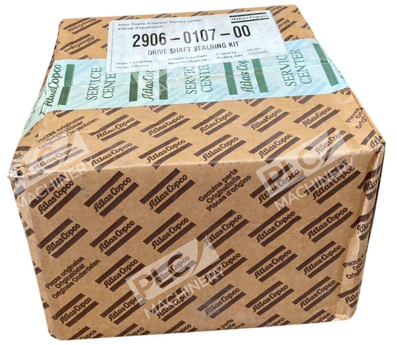 Atlas Copco 2906-0107-00 Drive Shaft Sealing Kit 2906010700