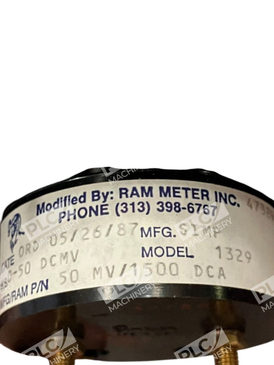 Simpson Ram Meter 47329 1 50MV/15000DCA 0-50DCMV 0-1500 DC Ampere Gauge 1329 - Image 5