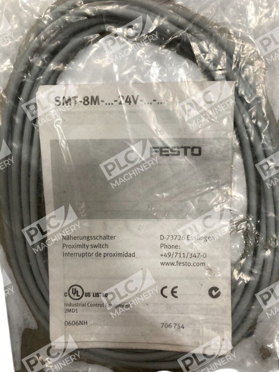 Festo SMT-8M-24V Proximity Switch SMT-8M-...-24V-...-... - Image 2