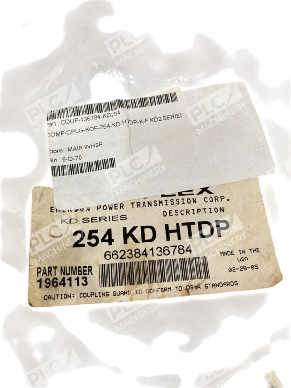 Emerson Kop-Flex Rexnord 662384136784 254 KD HTDP Shaft Coupling 1964113 - Image 2
