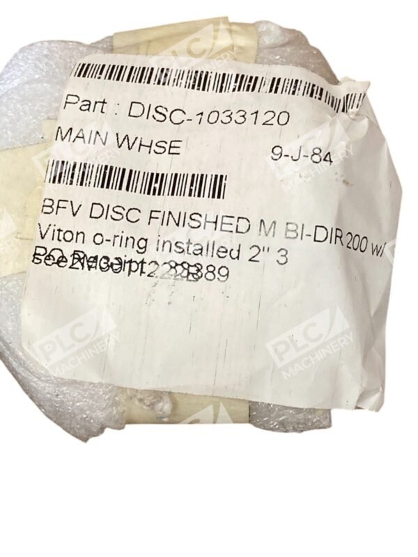 Norriseal WellMark 200 2" 3 806029 230187 A351 CF8M BFV Disc Finished 1033120