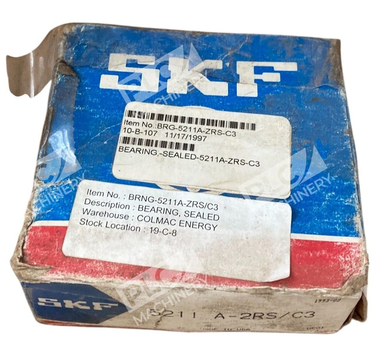 SKF 5211A-ZRS-C3 Sealed Roller Boring 5211 A-2RS/C3 - Image 4