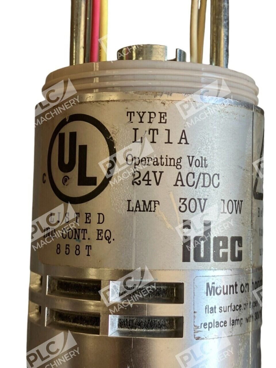Idec 30V 10W 24V AC/DC 858T Tower Light Assembly LT1A - Image 2