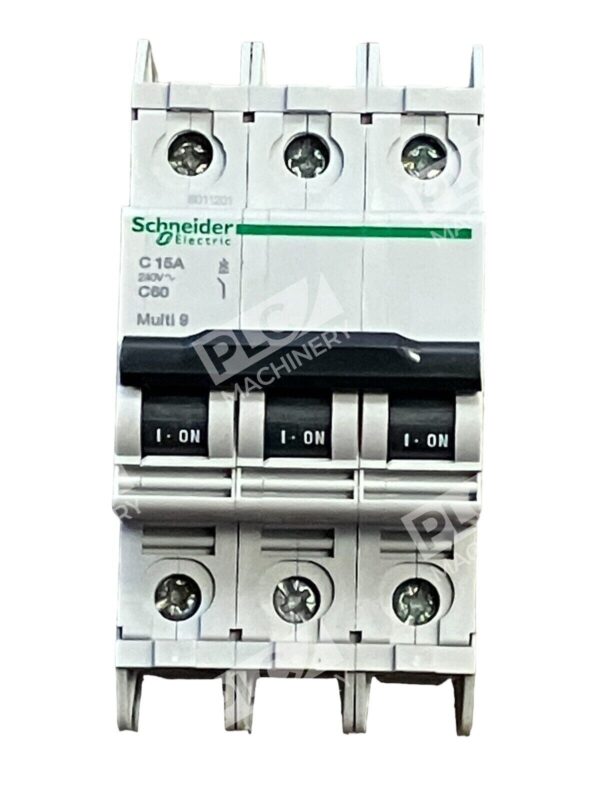 Schneider Electric 60179 Multi 9 C60 3P C 15A Miniature Circuit Breaker - Image 2