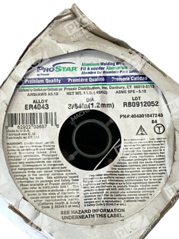 ProStar Aluminum Welding Wire 3/64In 1.2mm RB0912052 404301047243 ER4043 - Image 2