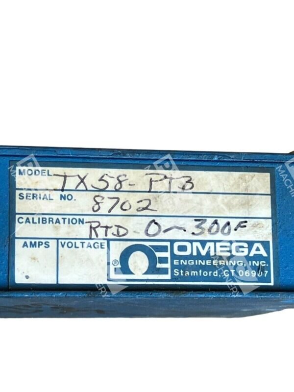 Omega RTD Transmitter TX58-PT3 - Image 2