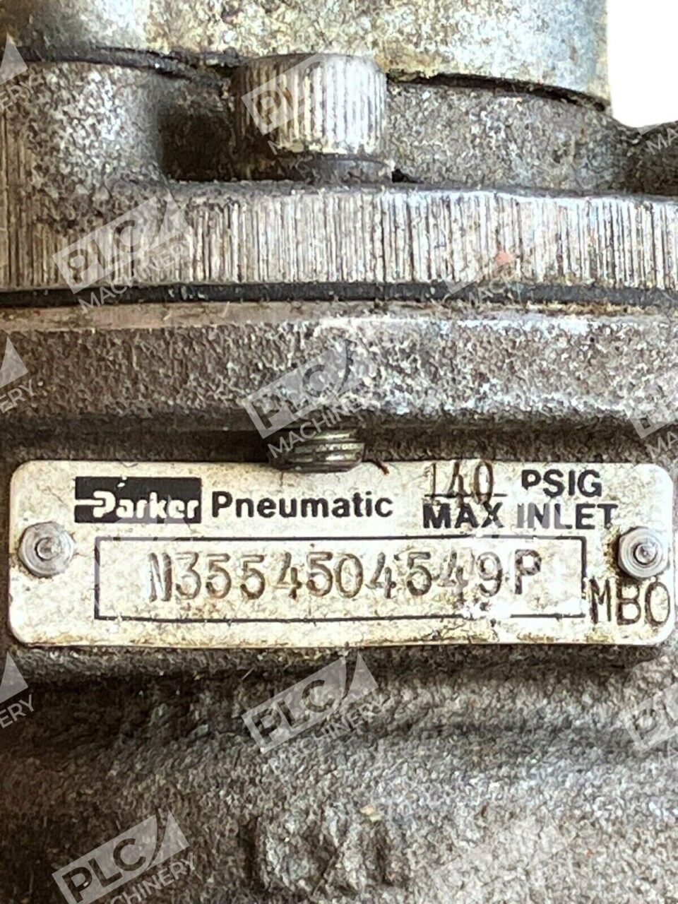 Parker Pneumatic 140PSIG N3554504549P - Image 2