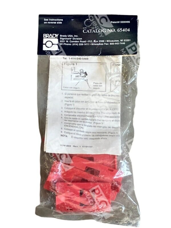 Brady 277 Volt Locking Cleat 65404 (Container of 6)