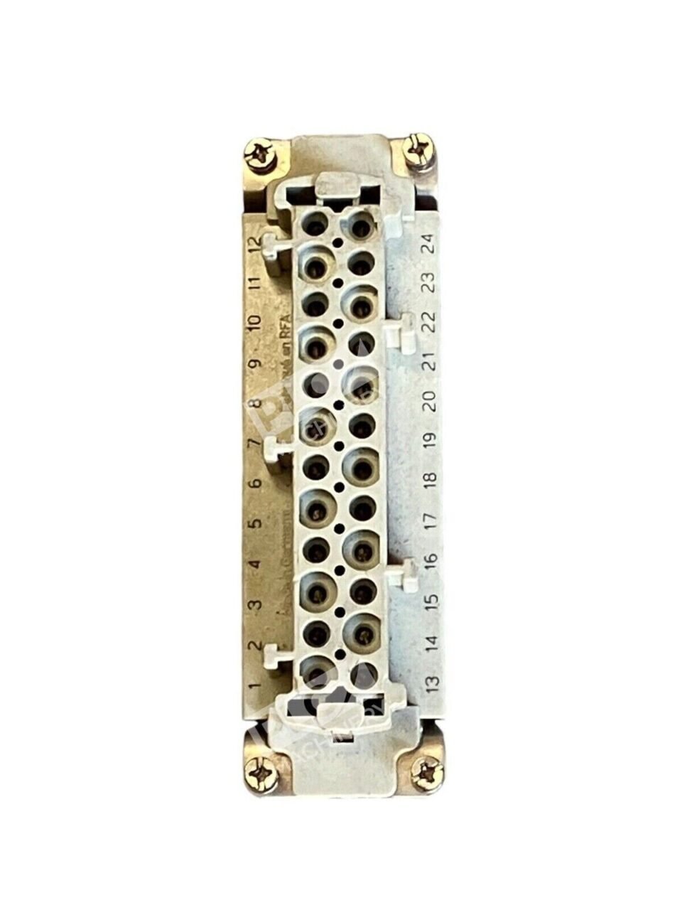 Harting 600V 16A 500V 6kV 3 Connector Han-24-E-F