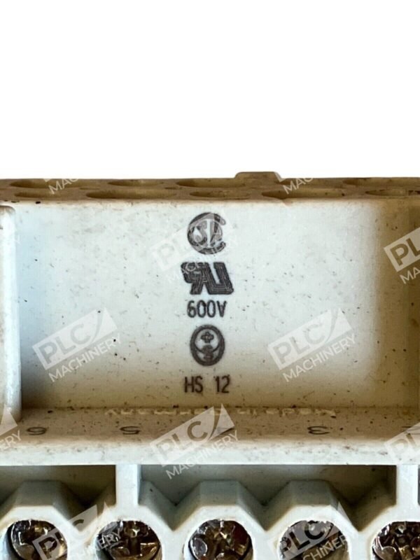 Harting 600V 16A 500V 6kV 3 Connector Han-24-E-F - Image 3