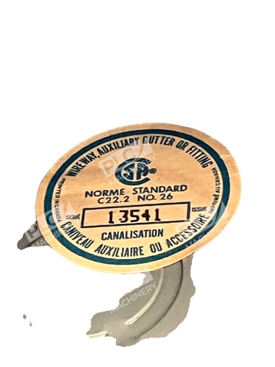 Norme Standard C22.2 NO.26 Wireway Auxiliary Gutter Or Fitting 13541 - Image 2