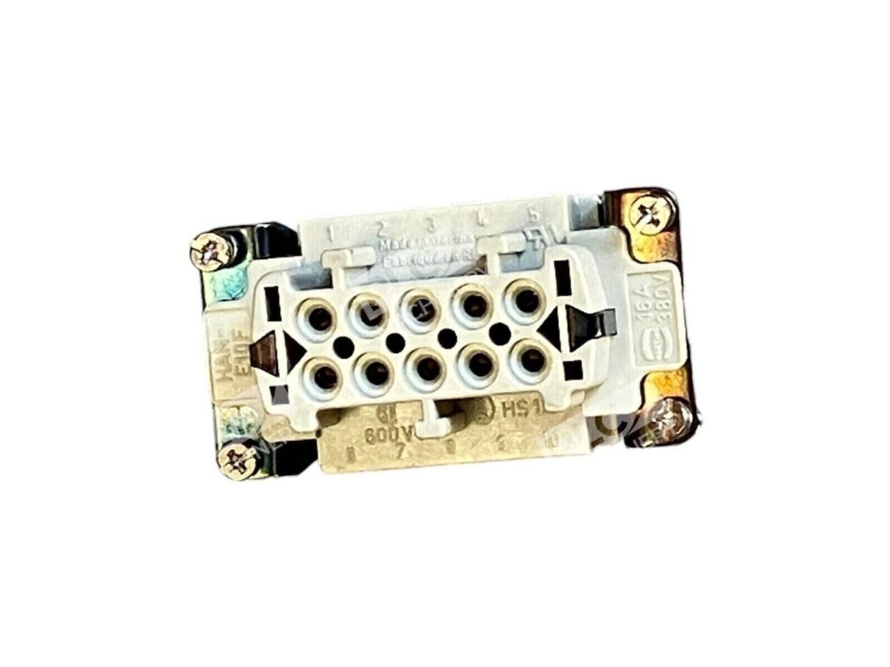 Harting 600V 16A 380V HS12 Connector HAN-E10F