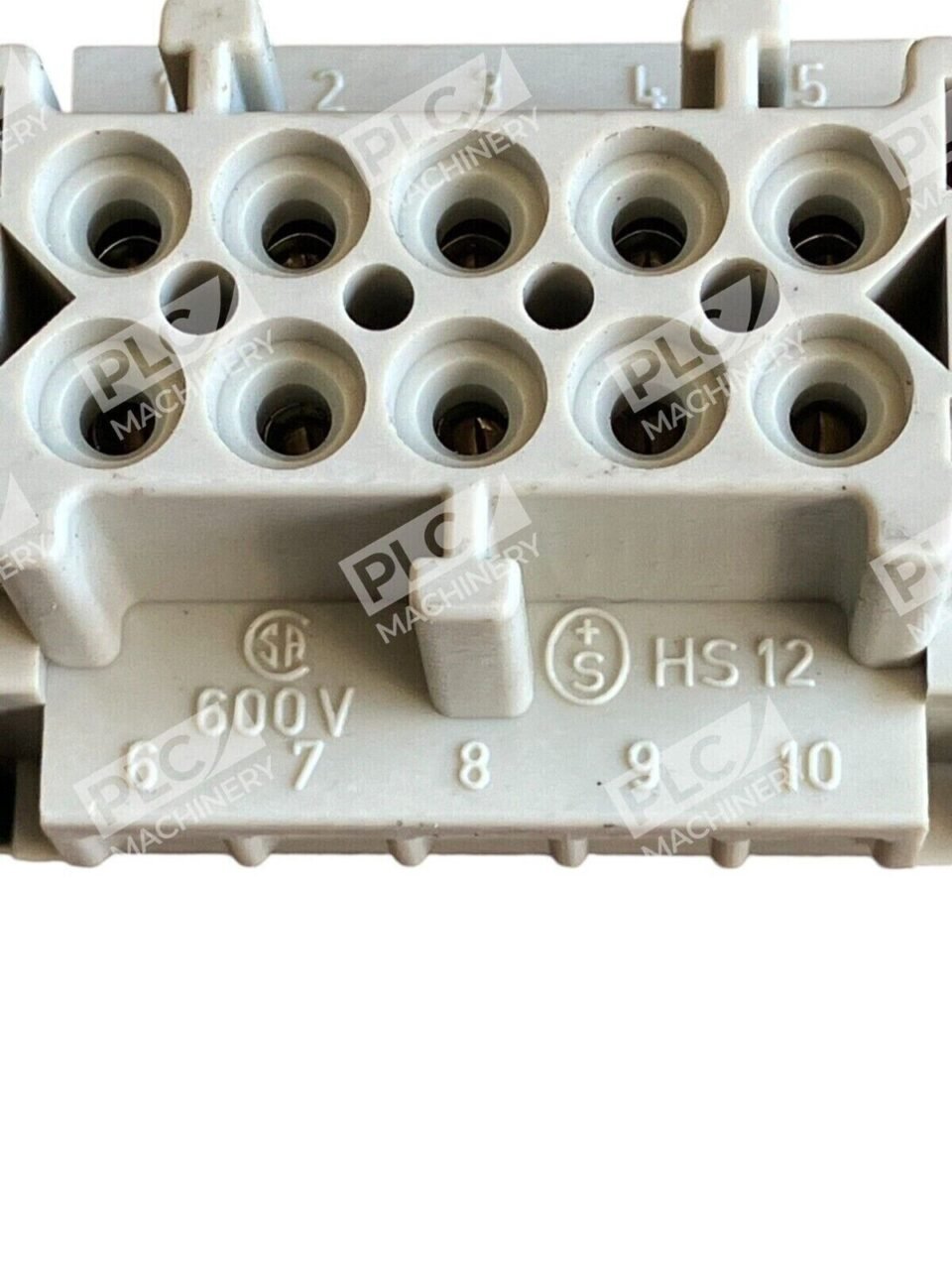 Harting 600V 16A 380V HS12 Connector HAN-E10F - Image 4