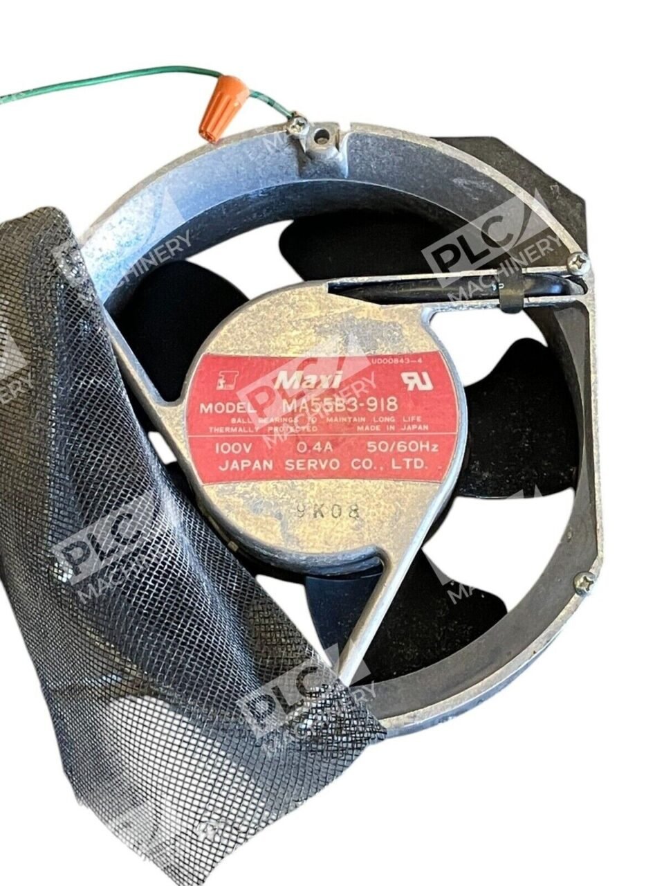 Maxi Japan Servo Co 100V 0.4A 50/60Hz Cooling Fan MA55B3-918