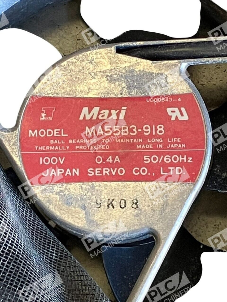 Maxi Japan Servo Co 100V 0.4A 50/60Hz Cooling Fan MA55B3-918 - Image 2