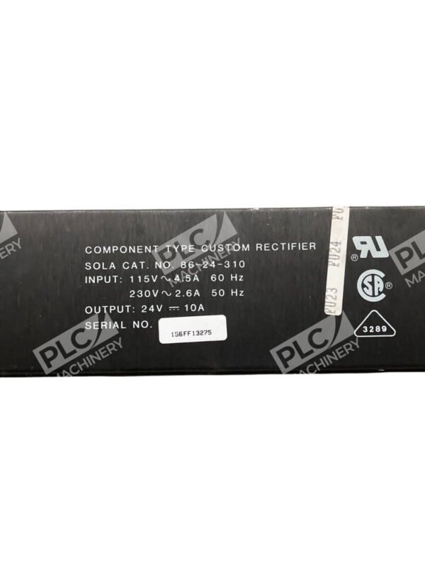 Sola 24V 10A Component Type Custom Rectifier 86-24-310 - Image 2