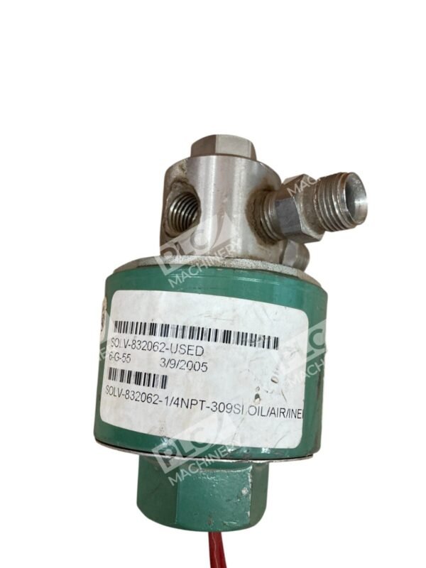 ASCO Red Hat 1/4NPT Solenoid Valve 832062 - Image 2
