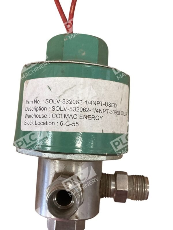 ASCO Red Hat 1/4NPT Solenoid Valve 832062 - Image 8