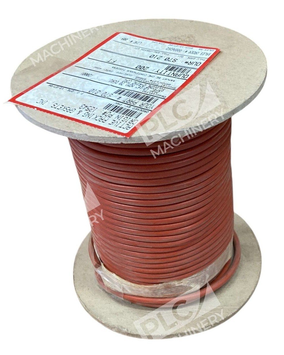 Active Packing & Gaskets 3/16" NOM 70 DURO Silicone O-Ring Cord 200Ft S70.210