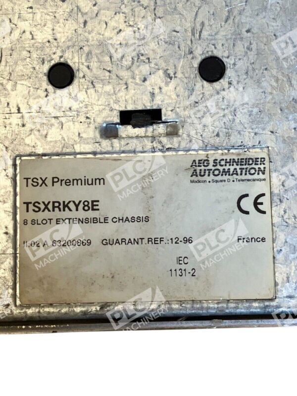 AEG Schneider Automation 8 Slot Extendable Chassis TSXRKY8E - Image 2