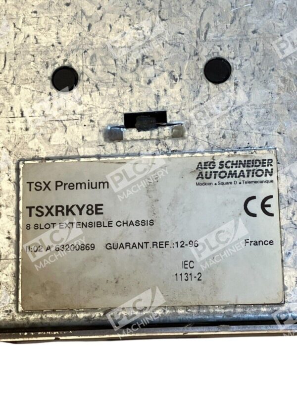 AEG Schneider Automation 8 Slot Extendable Chassis TSXRKY8E - Image 3