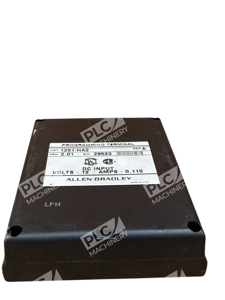 Allen Bradley AB 12V 0.110A DC Input Programming Terminal 1201-HA2 /A - Image 3