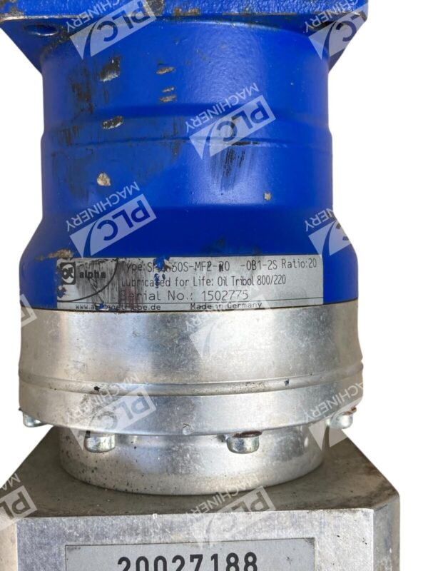 Schneider Alpha Reducer SP 060S-MF2-20-0B1-2S W/ Motor SM 070-60-010-P0-45-M1-B1 - Image 2