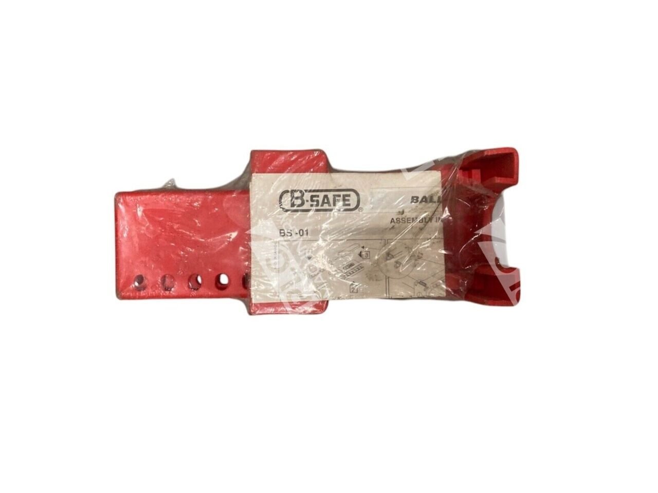 North B-Safe Red Ball Valve Lockout BS-01
