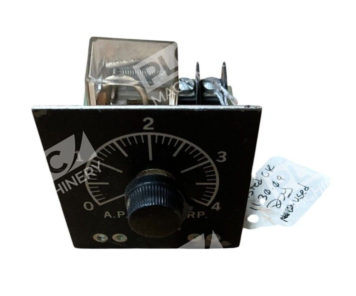 APM Corp ATC Electromechanical Timer 0-4 Seconds 319E-030-F-1-C