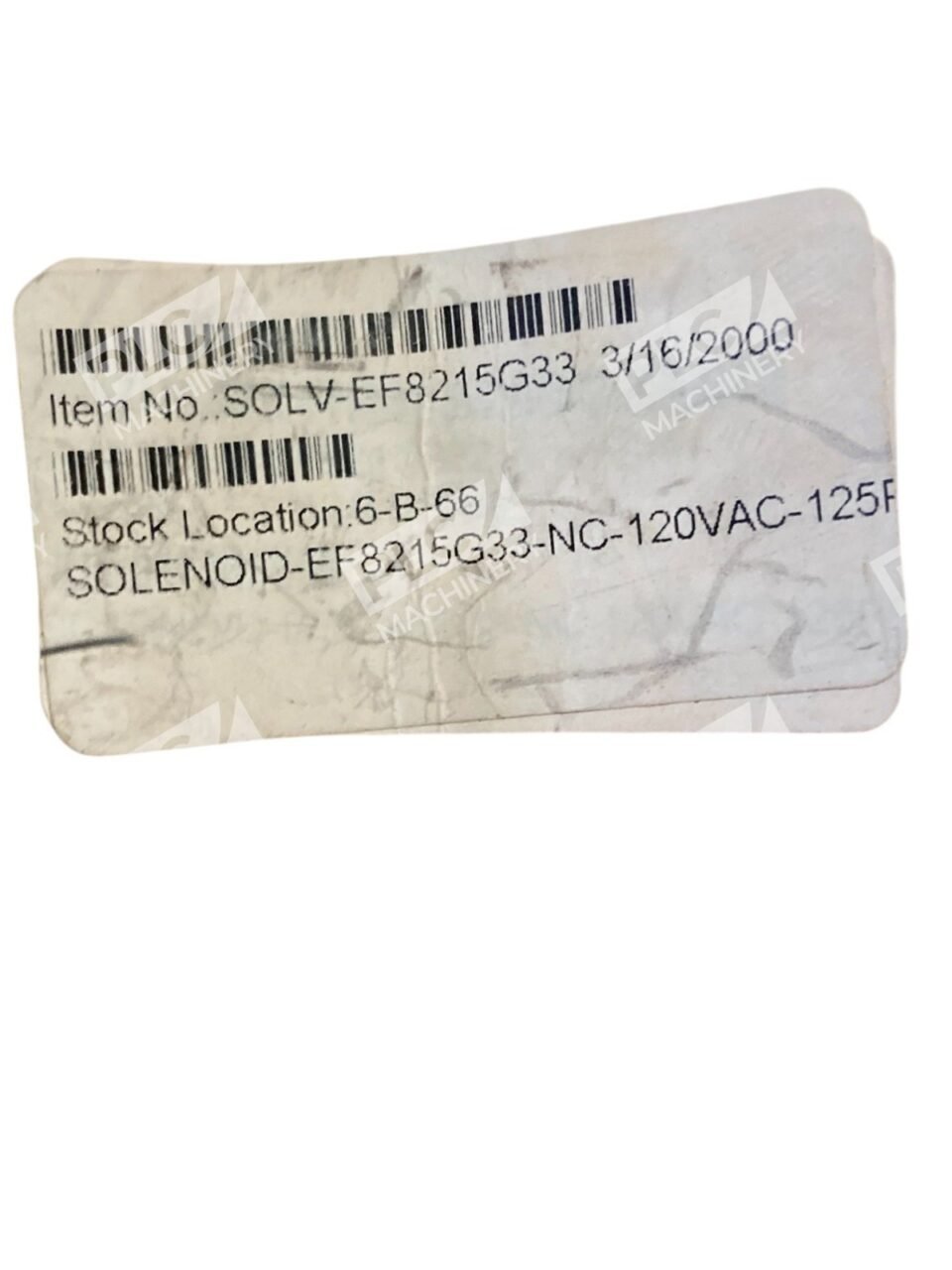 ASCO 120VAC Red Hat Solenoid Valve EF8215G33 - Image 9