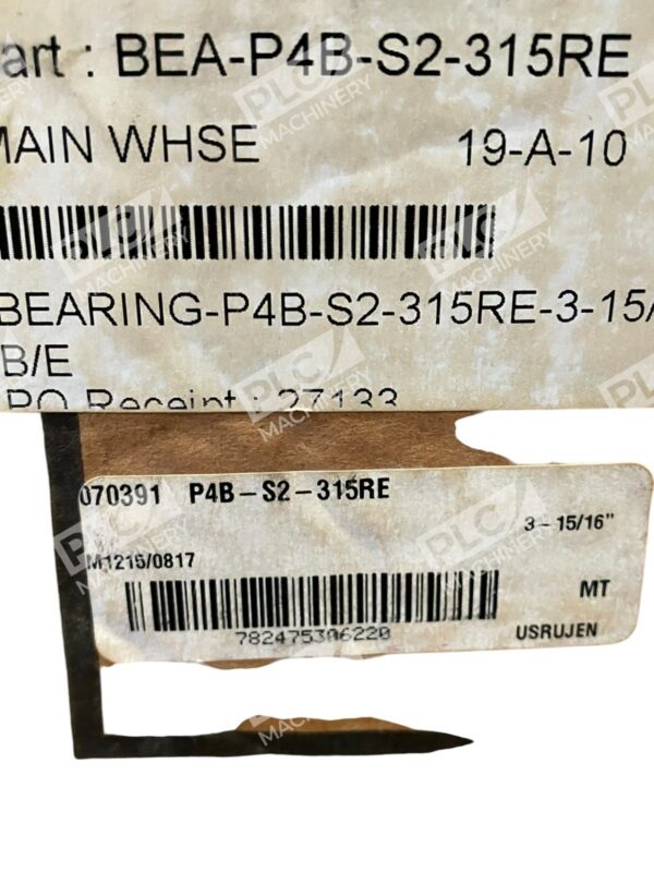 Dodge 3-15/16" P4B-S2-315RE Bearing 070391 - Image 3