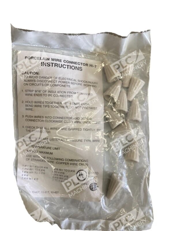 Marrette Porcelain Wire Connector Hi-7 10-417-10PK (lot of 2) - Image 3